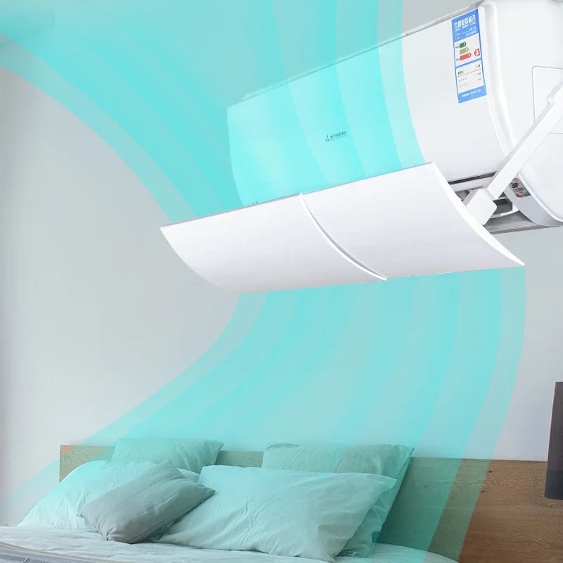 Scalable Hanging-Type Air Conditioning Windshield Anti-Direct Blowing Air Deflector Household Air Conditioning Baffle WB001
