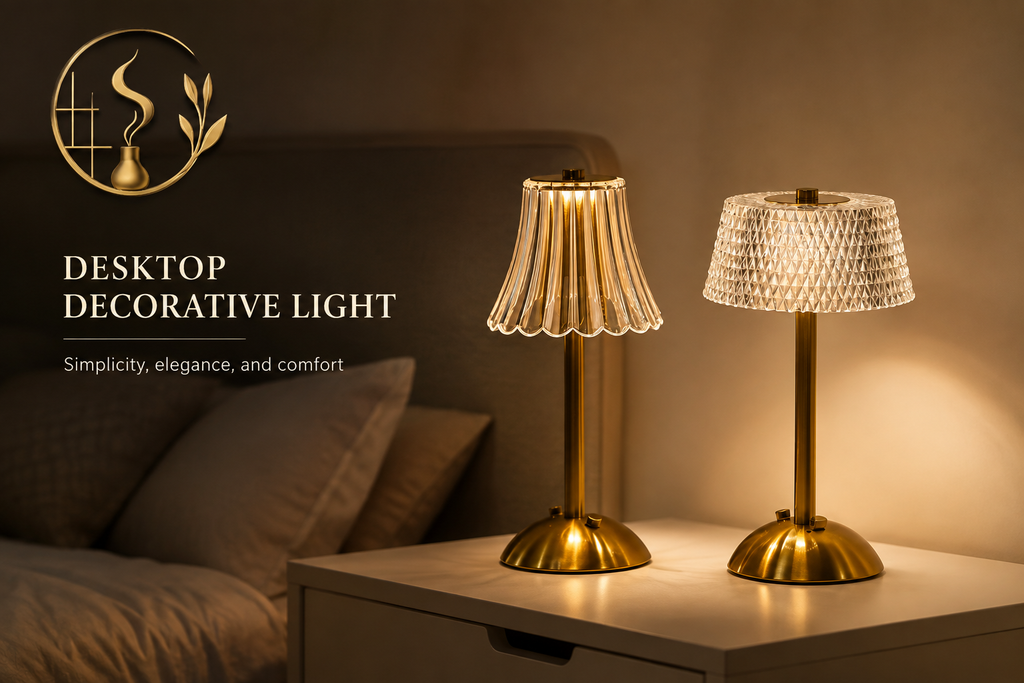LED Touch Dimmable Table Lamp – Rechargeable Reading Light for Hotel & Bedroom