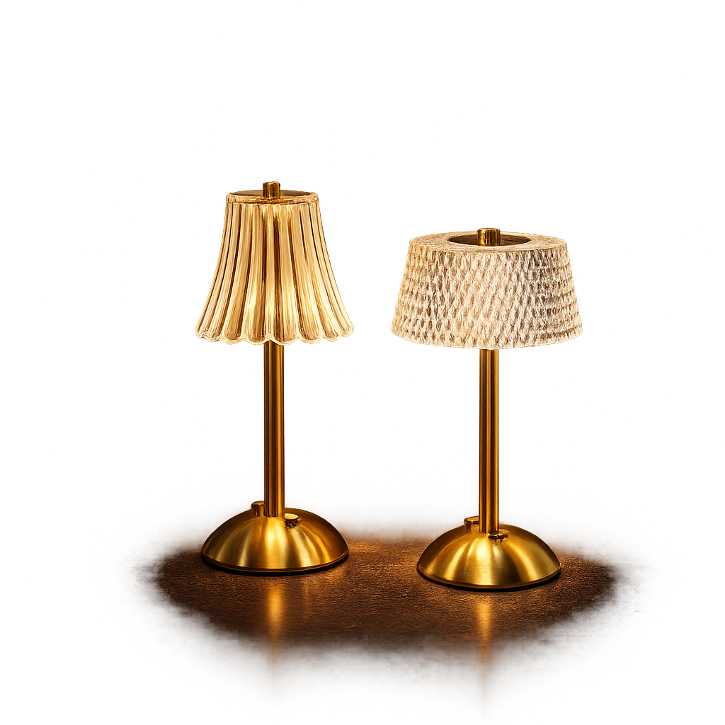 Table Lamp LED Touch Sensor Dimmable Desktop Night Light Rechargeable Wireless Reading Lamp for Hotel Bar Bedroom Decor Light