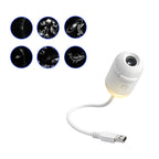 Mini Galaxy Star Projector Night Light – USB Portable Starry Sky Lamp for Bedroom, Kids Room & Home Decor