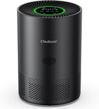 Chuboor Air Purifiers for Home H13 True HEPA for Bedroom Room Kitchen Washroom for Smoke and Dust Pollen Odors PM2.5 Detection 185m³/h CADR Supports Tuya App for 30-40 Square Meters of Clean Purifier Effectively Improve Air