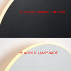 Round LED Wall Light – Touch Dimmable Human Body Sensor Lamp