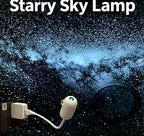 Mini Galaxy Star Projector Night Light – USB Portable Starry Sky Lamp for Bedroom, Kids Room & Home Decor
