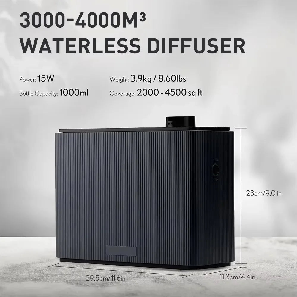 NAMSTE 4000m³ Smart Fragrance Diffuser – Timed Scent Air Machine for Home, Hotel, Spa & HVAC