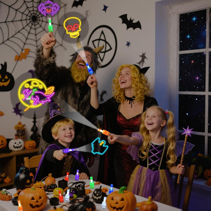 Halloween Party Favors for Kids, 36Pcs Finger Lights for Halloween Goodie Bag Fillers Basket Treats Toys for Girls Boys Kids Classroom Rewards